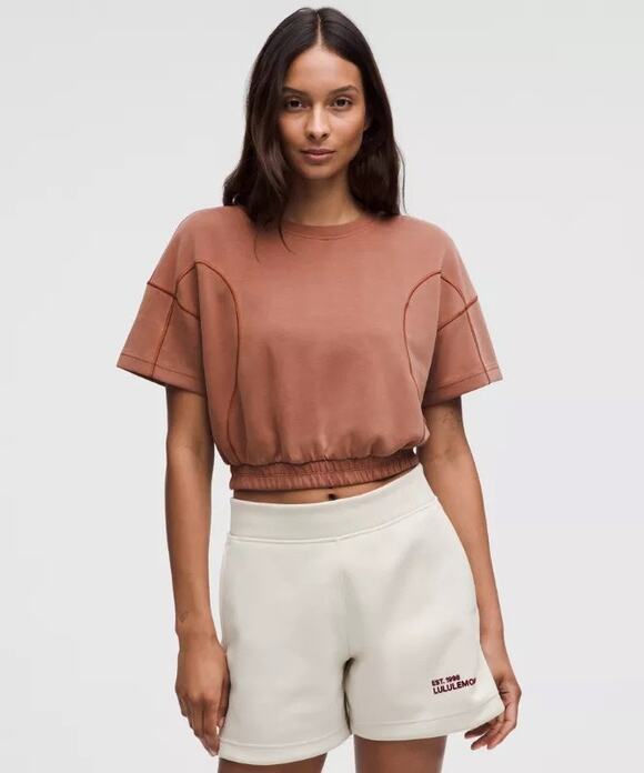 Lululemon Tops - Lululemon Softstreme Gathered T-Shirt Size 10